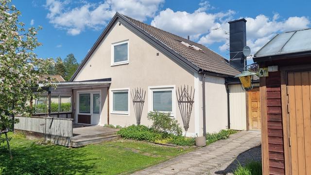Huset och garaget