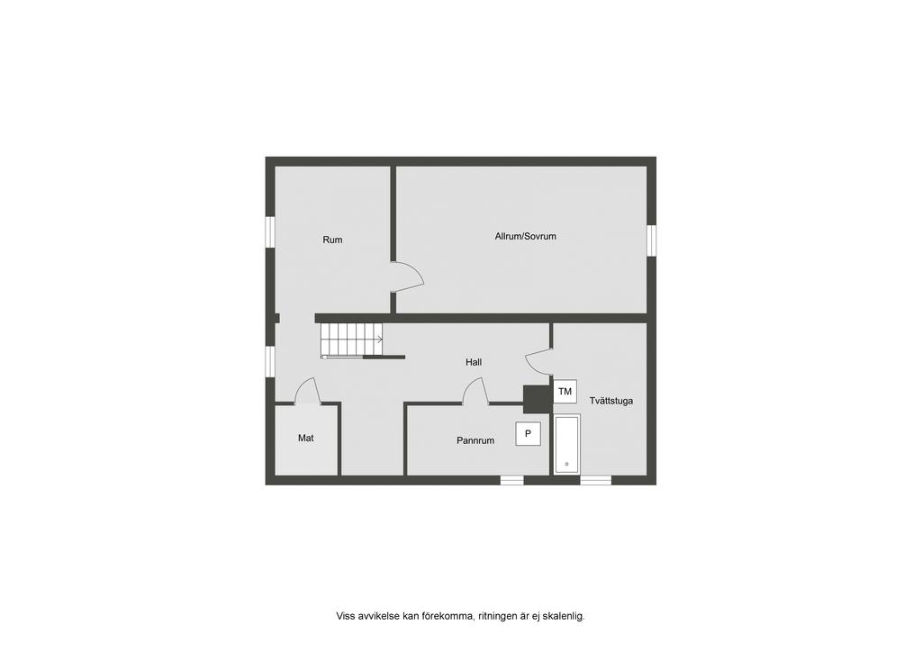 Planritning övre plan