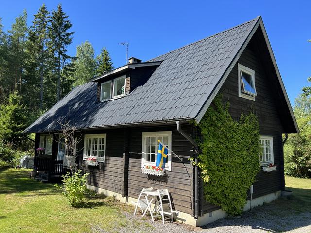 Husets fram- och kortsida