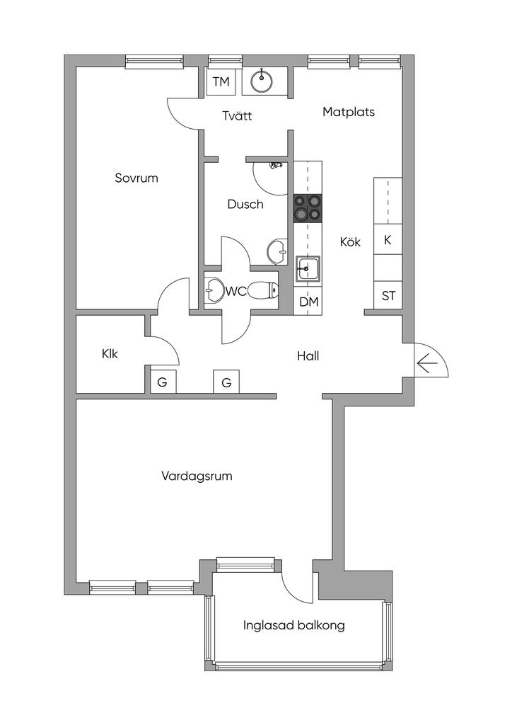 Planlösning