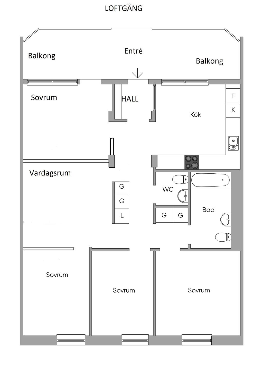Alternativ planlösning