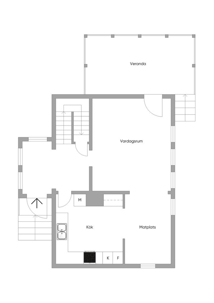 Planritning entréplan