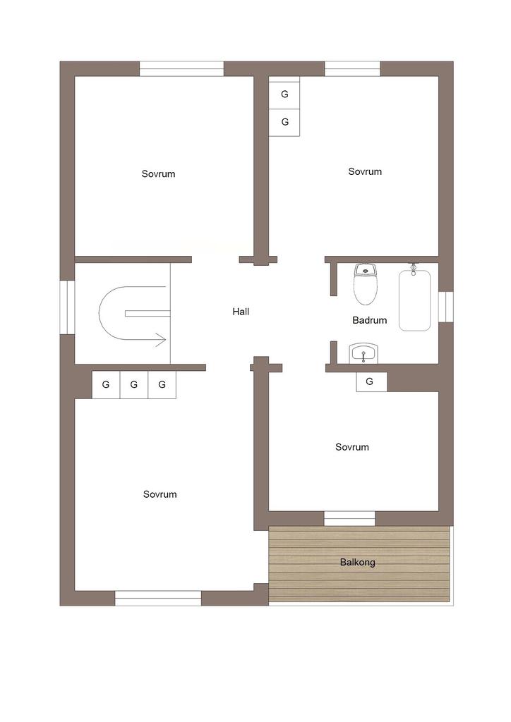Övre plan
