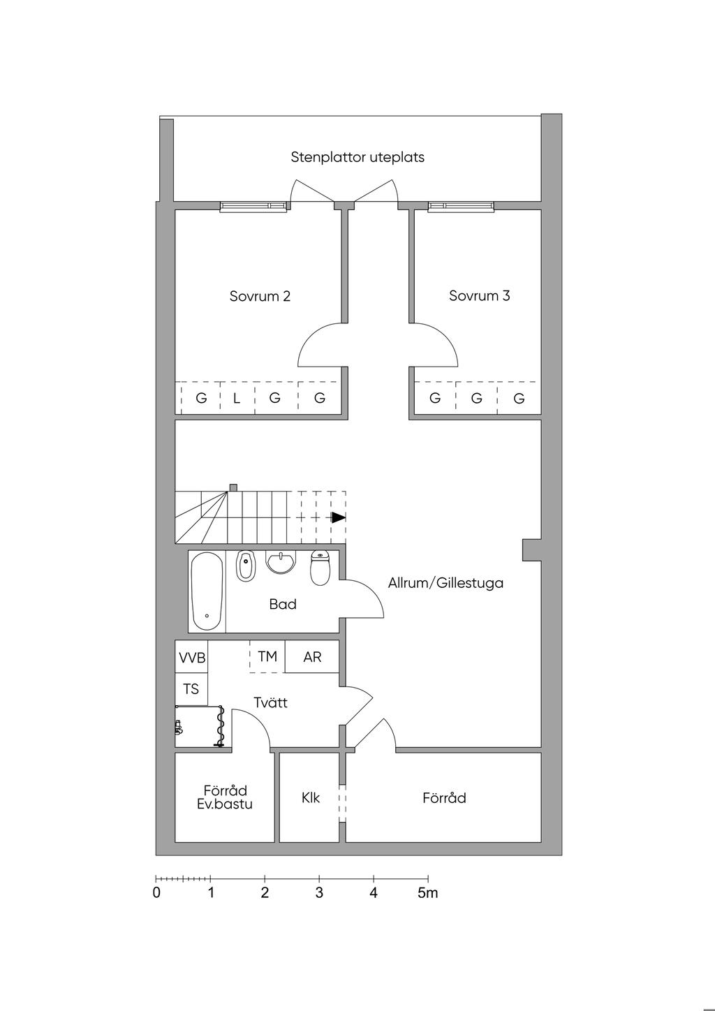Souterrängplan