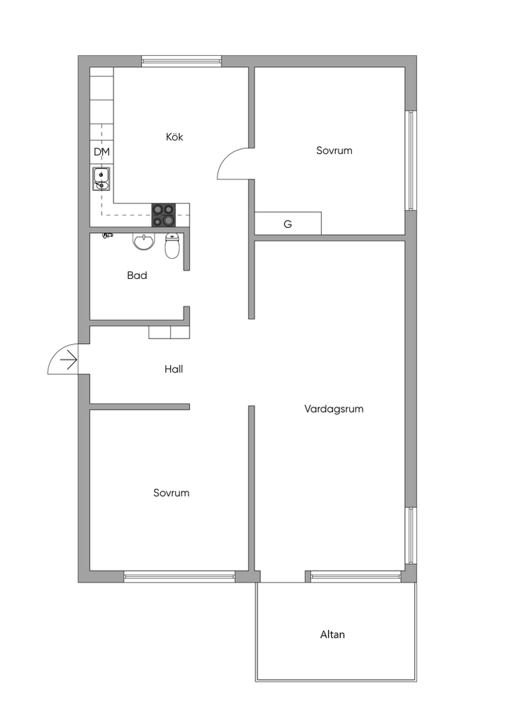 Planlösning
