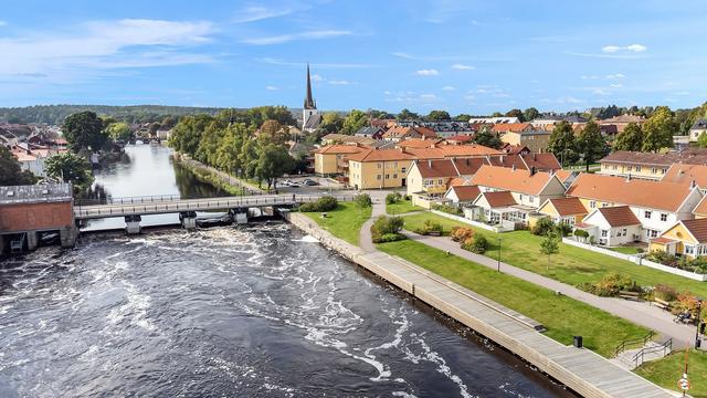 Centralt beläget i vackra Arboga