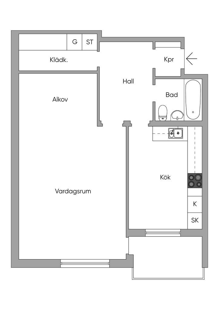 Planlösning 2D