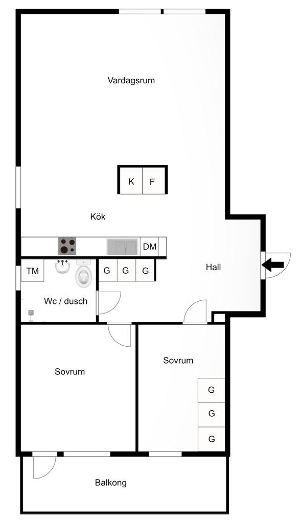 Planlösning