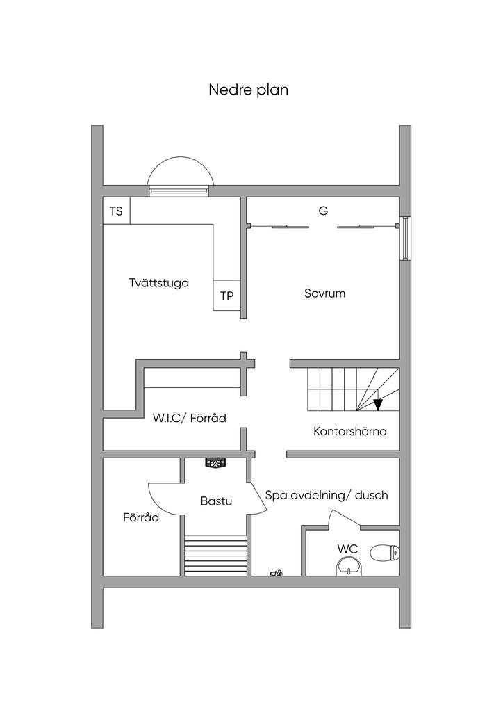 Planskiss, Nedre Plan 2D