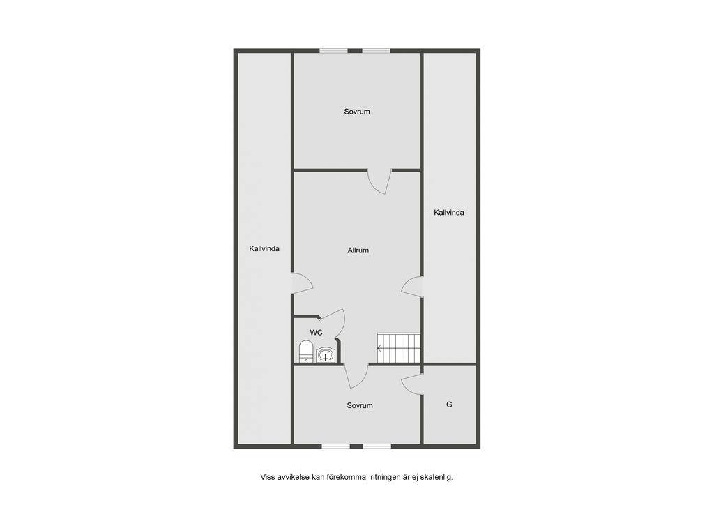 Planlösning övre plan