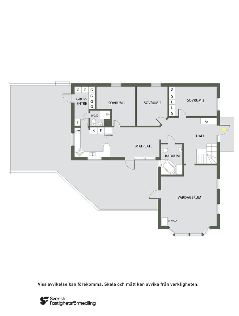 Planlösning entréplan