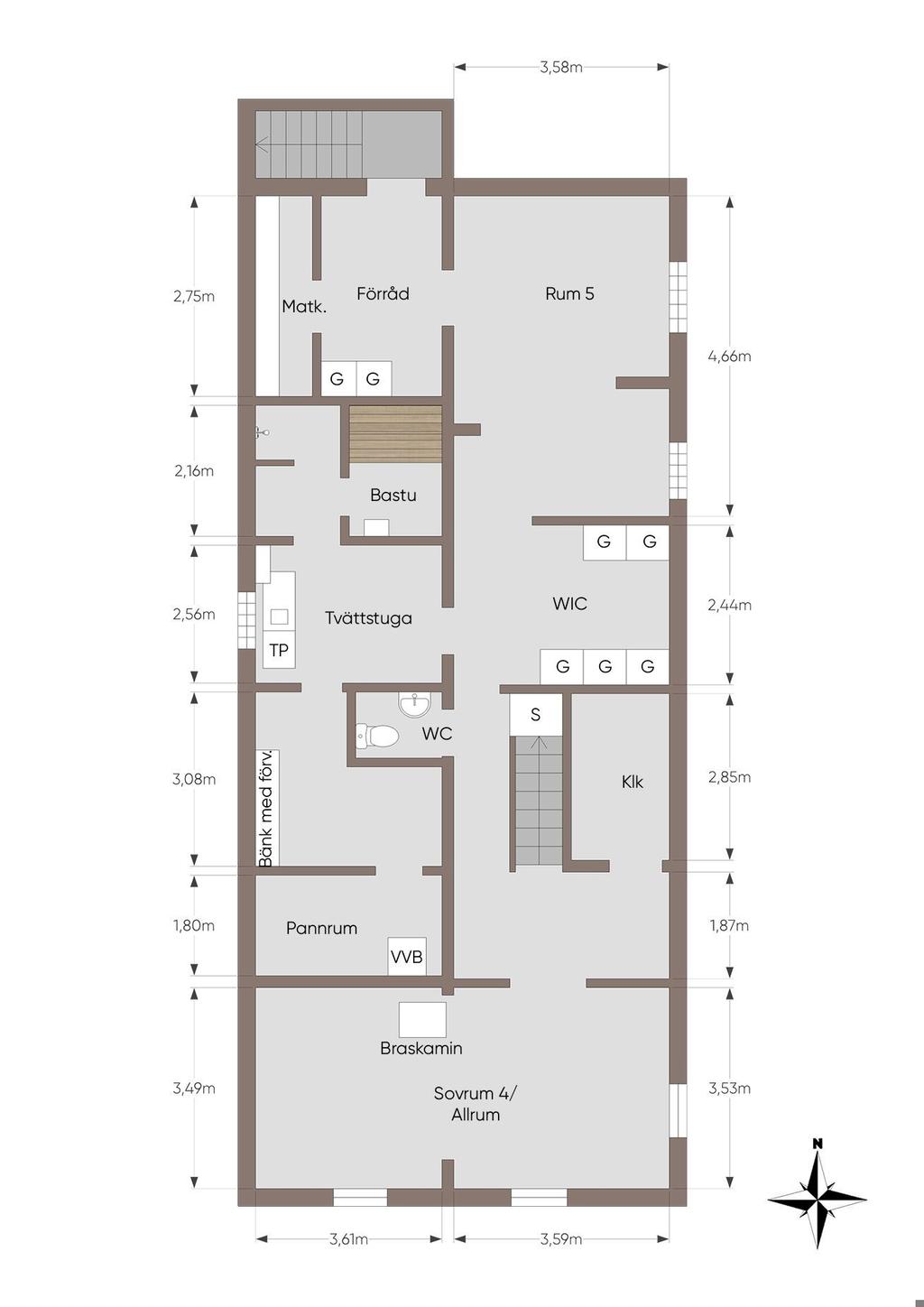 Källarplan