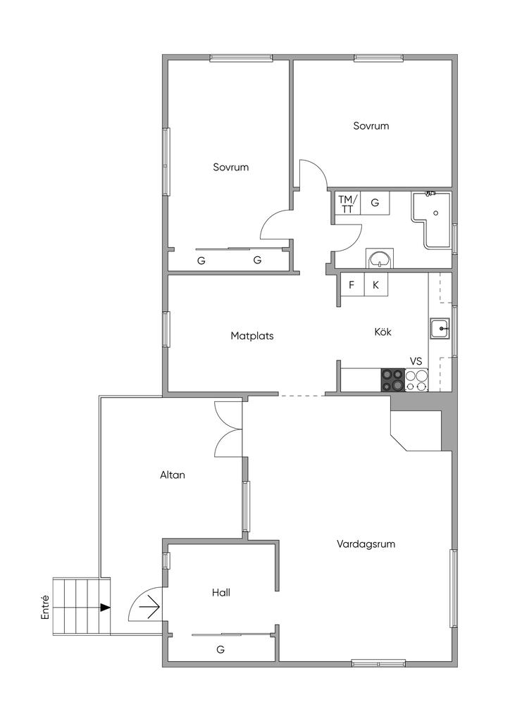 Planlösning 2D
