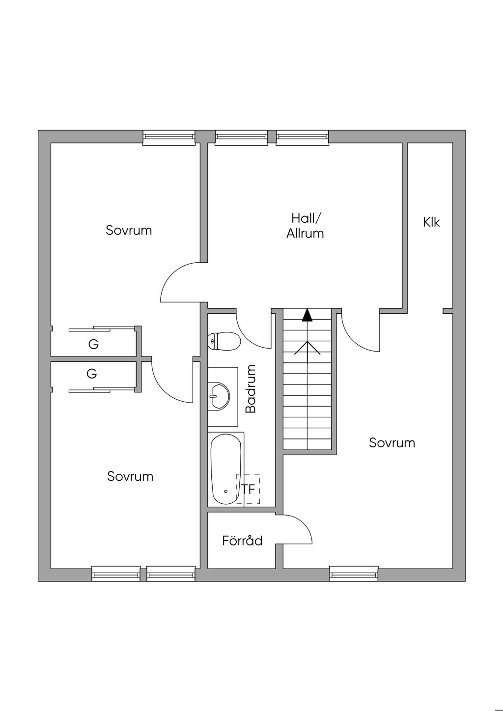 Övre plan