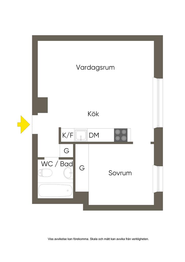 Alternativ planlösning