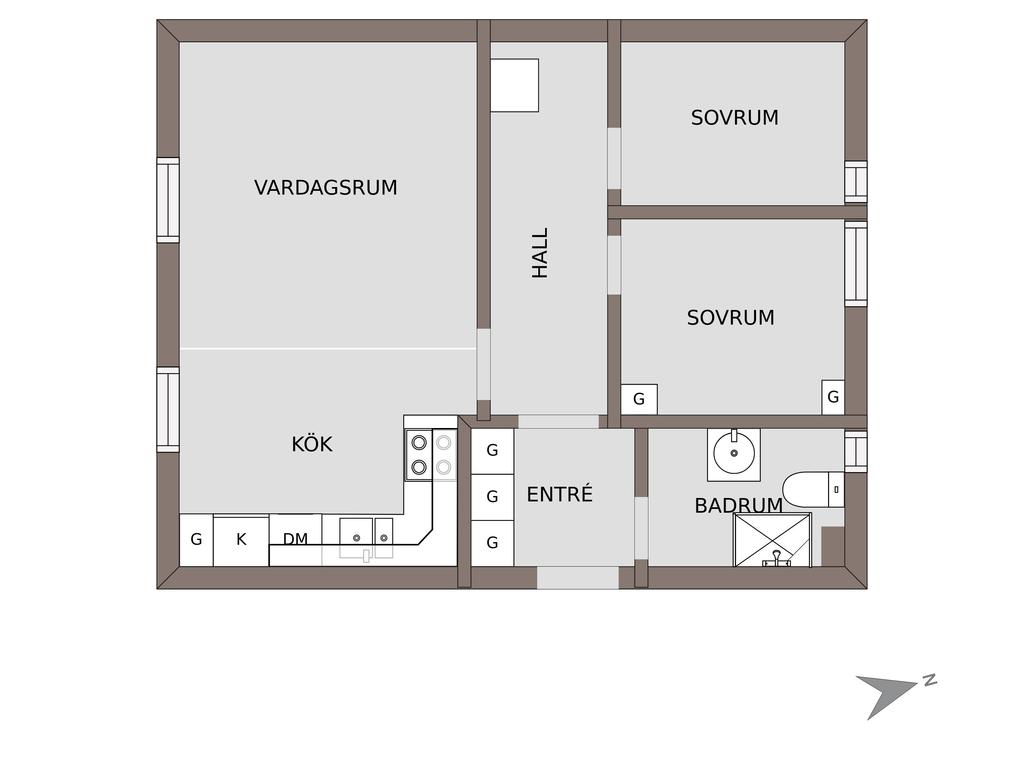 Planlösning