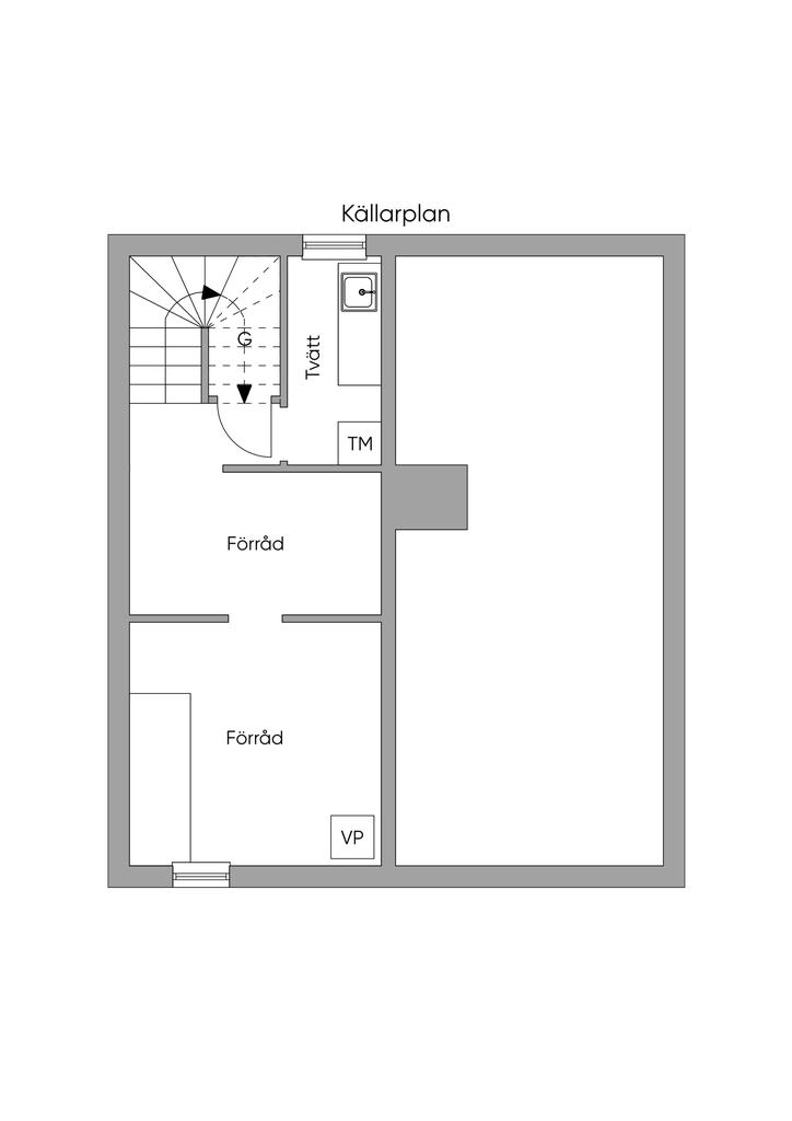 Planlösning Källarplan