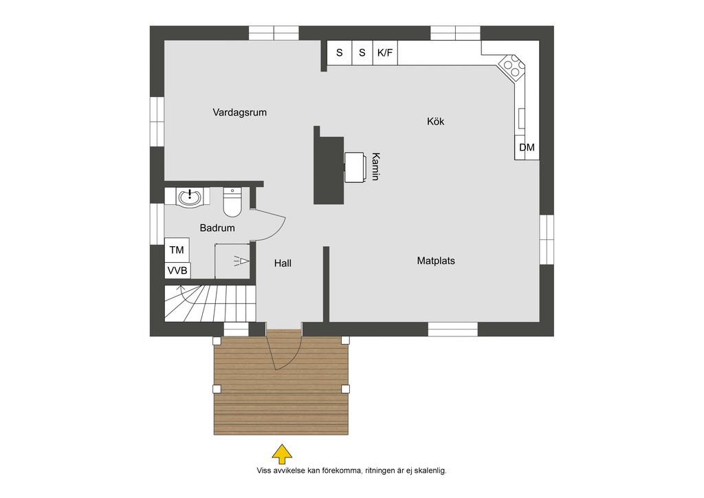 Planlösning entréplan