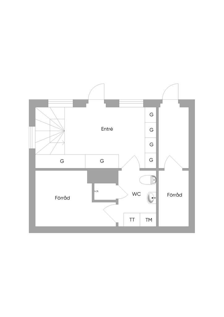 Planlösning Entréplan