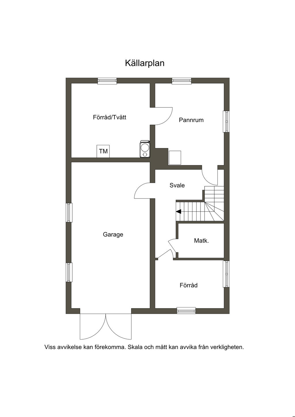 Planlösning Källarplan