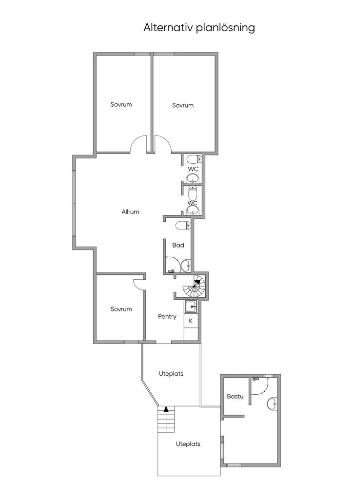 Alternativ övre plan