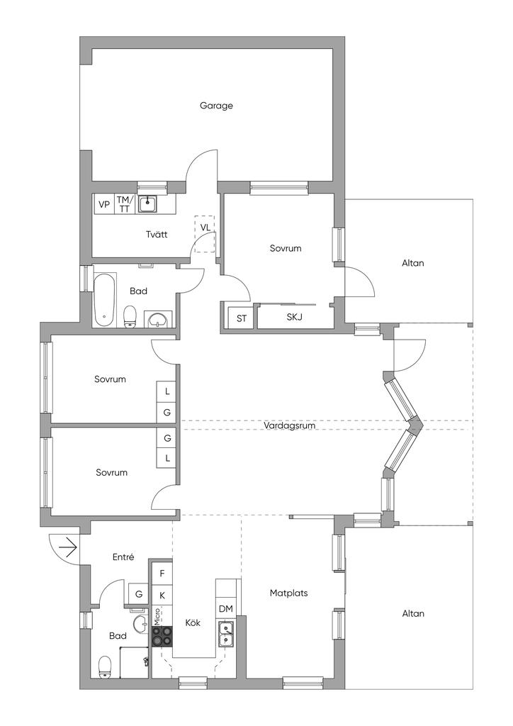 Planlösning