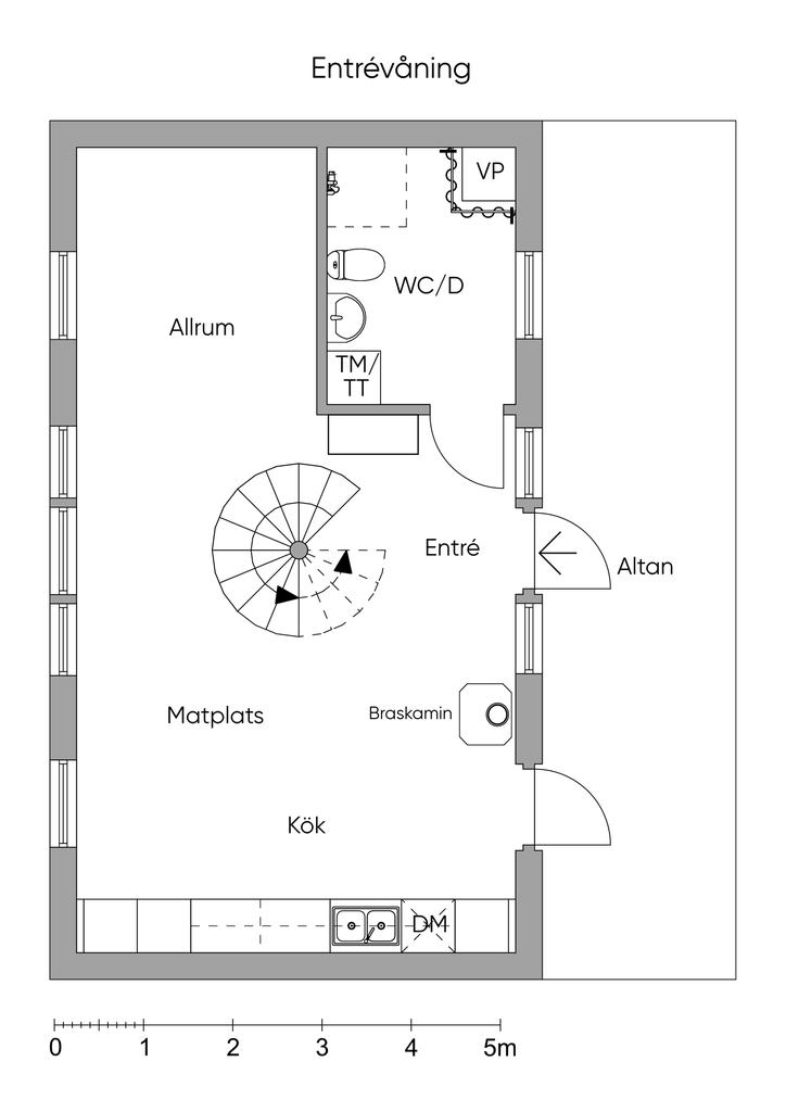 Planlösning Entréplan