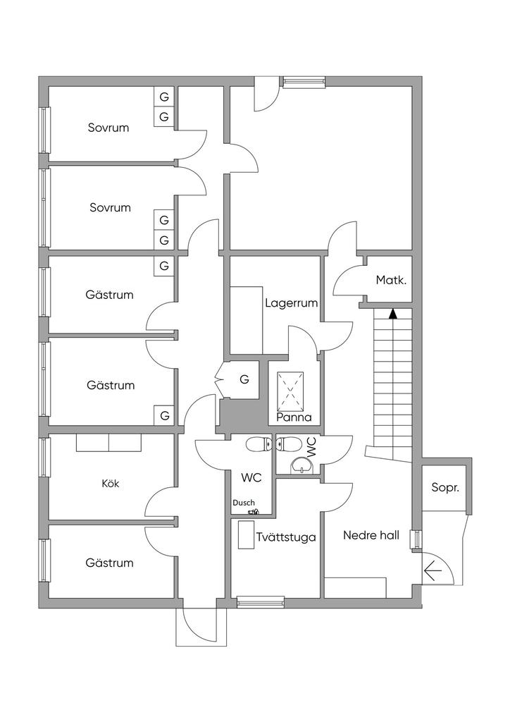 Nedre plan