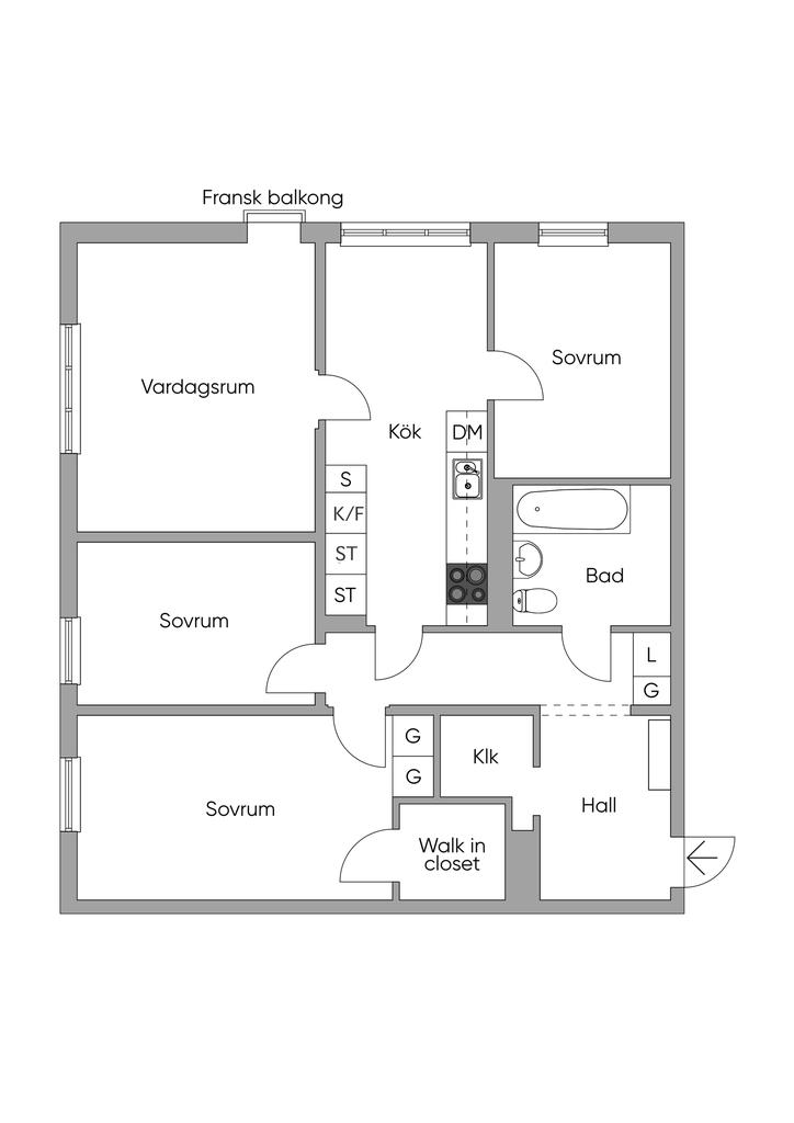 Alternativ planlösning
