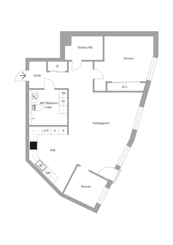 Alternativ Planskiss