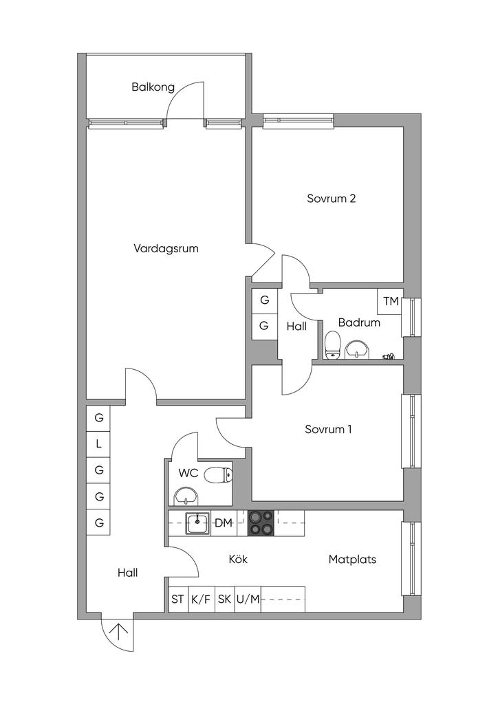 Planlösning