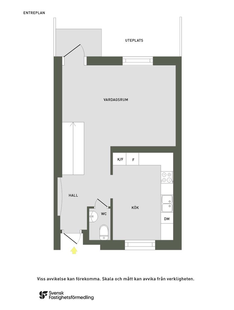 Planlösning Entréplan