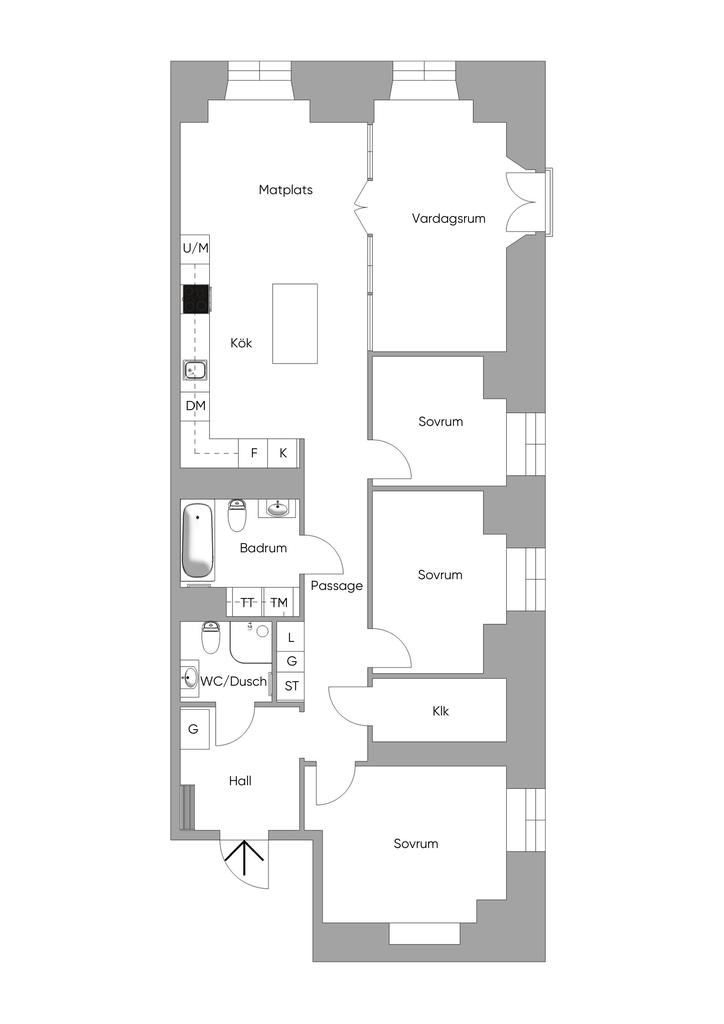 Alternativ planlösning