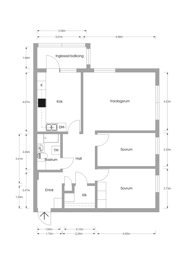 Planlösning