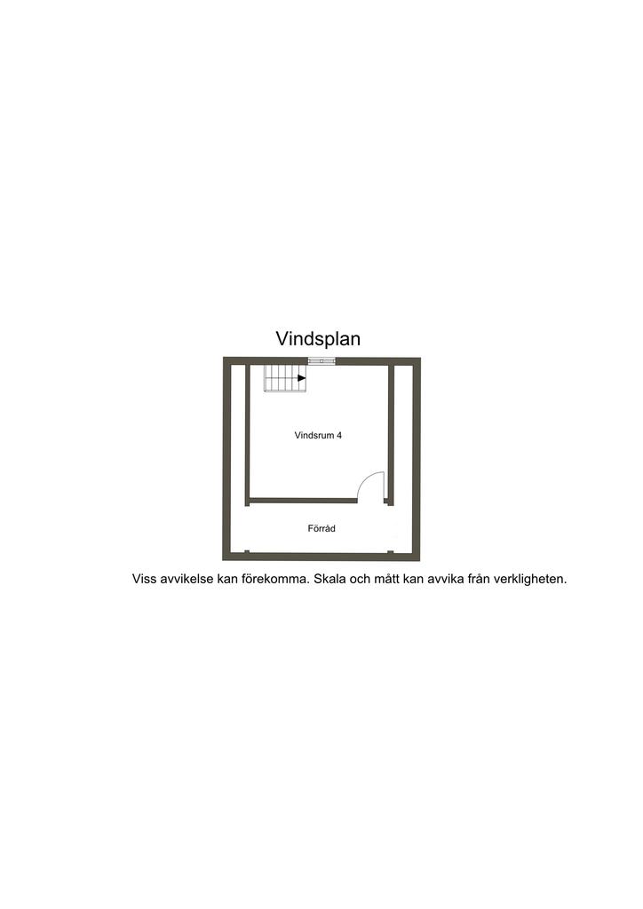 Vindsplan, skiss