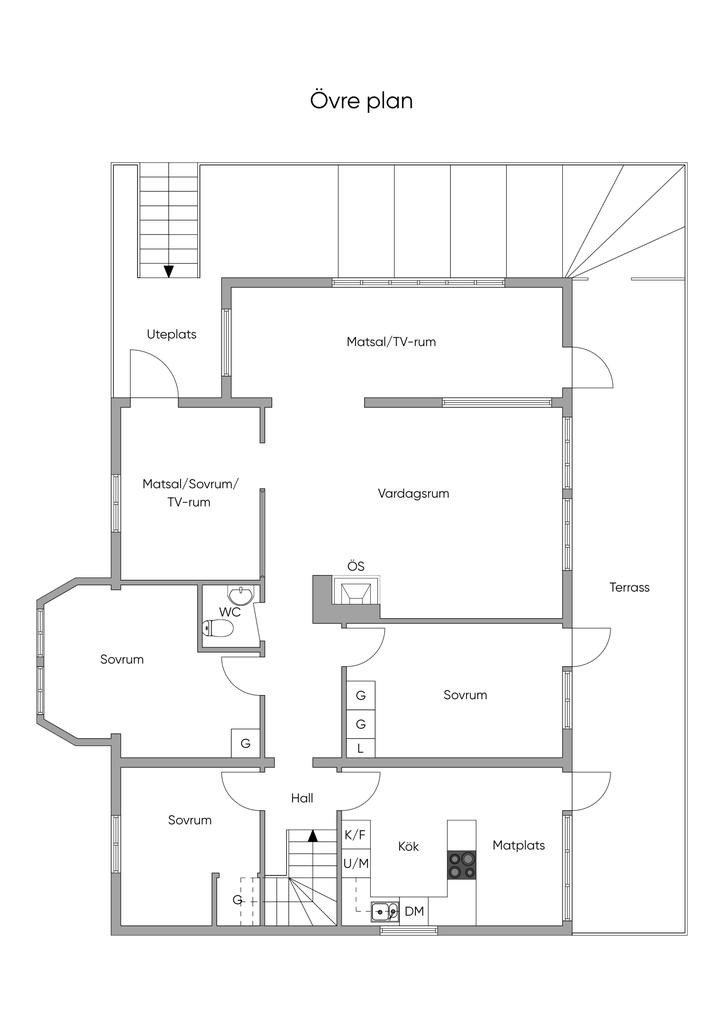 Planskiss 2D, Övre Plan
