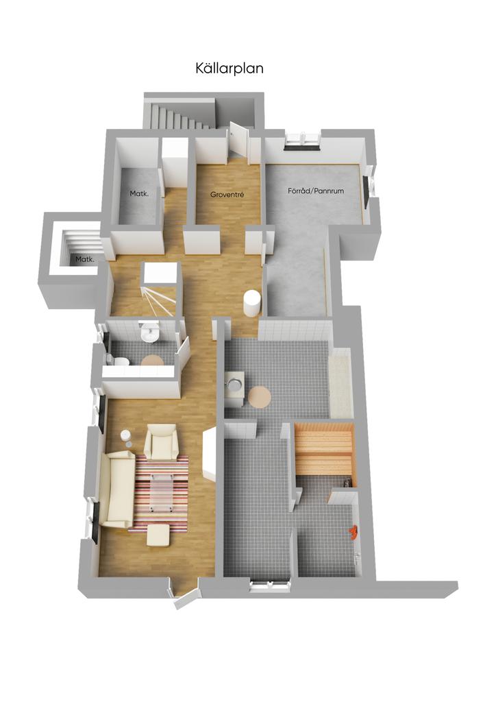 Planlösning Källarplan