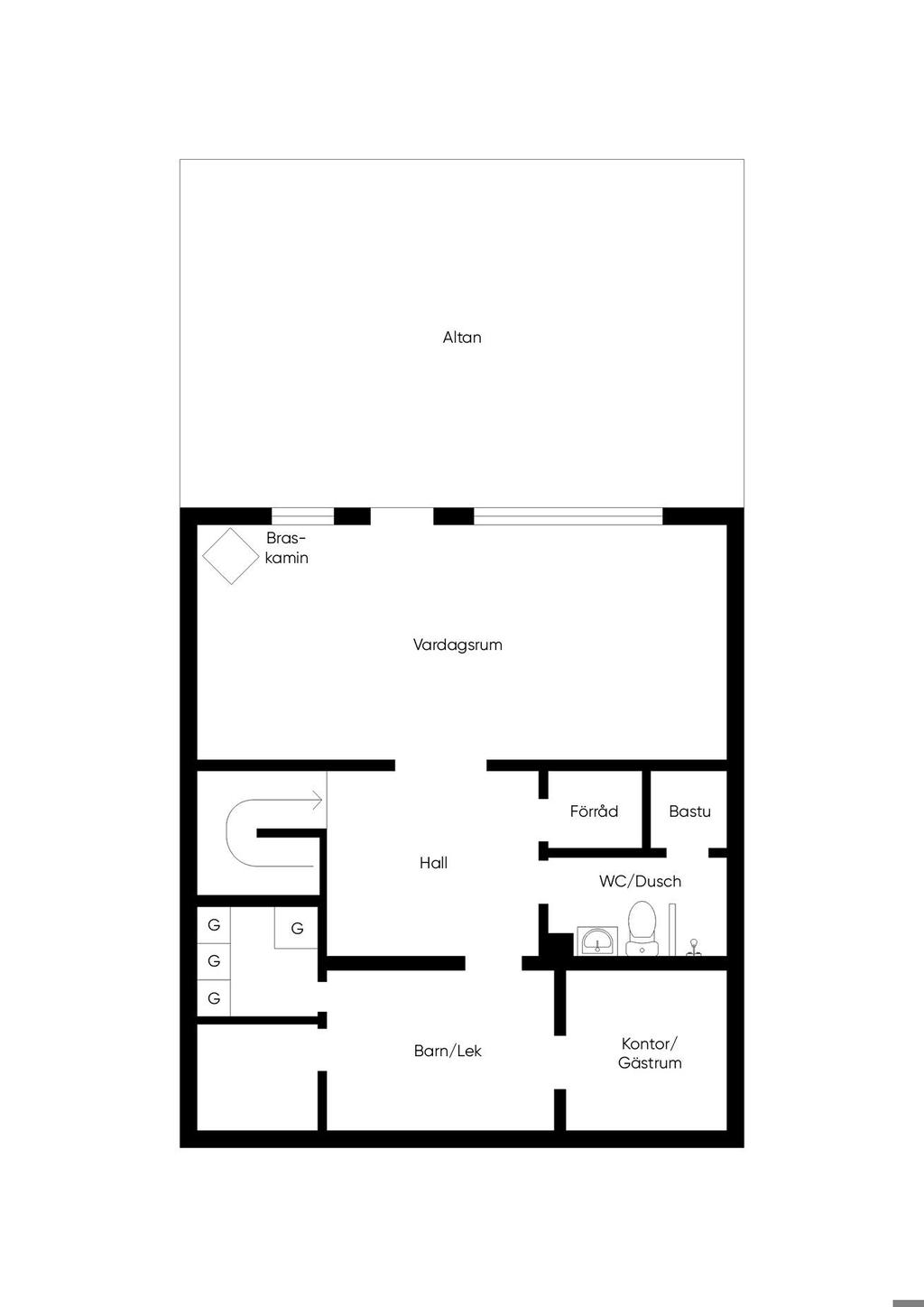 Suterrängplan