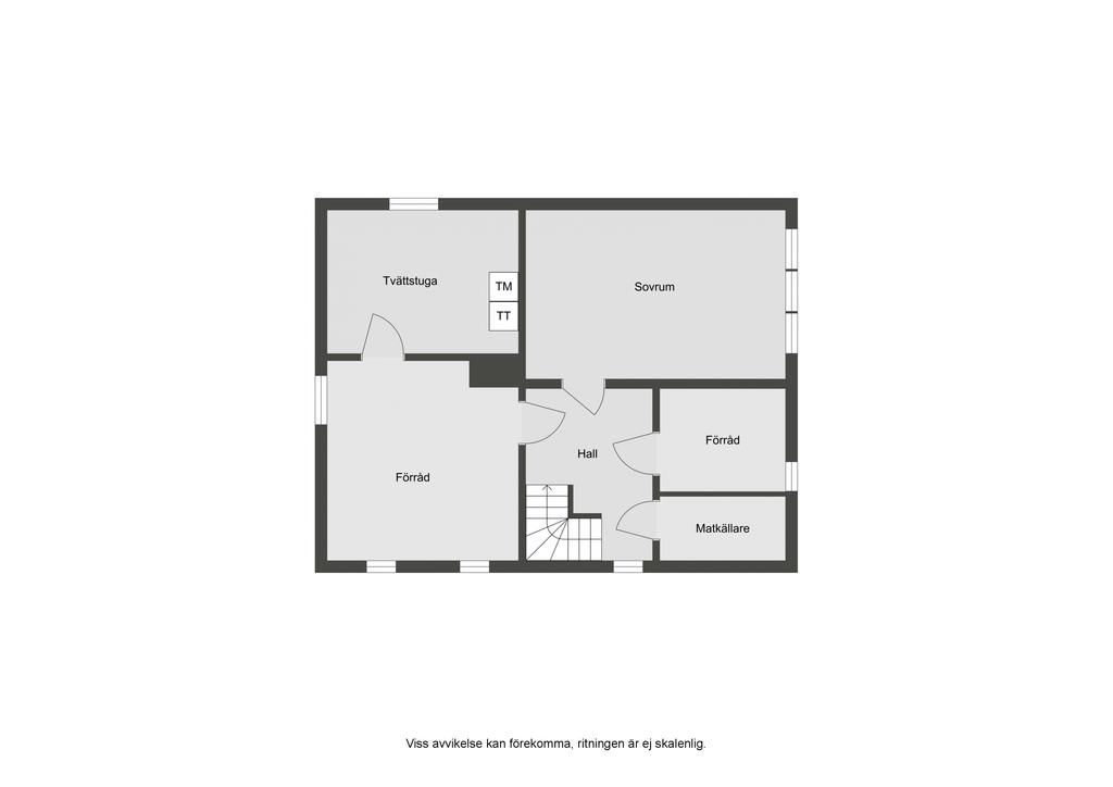 Planlösning källarplan