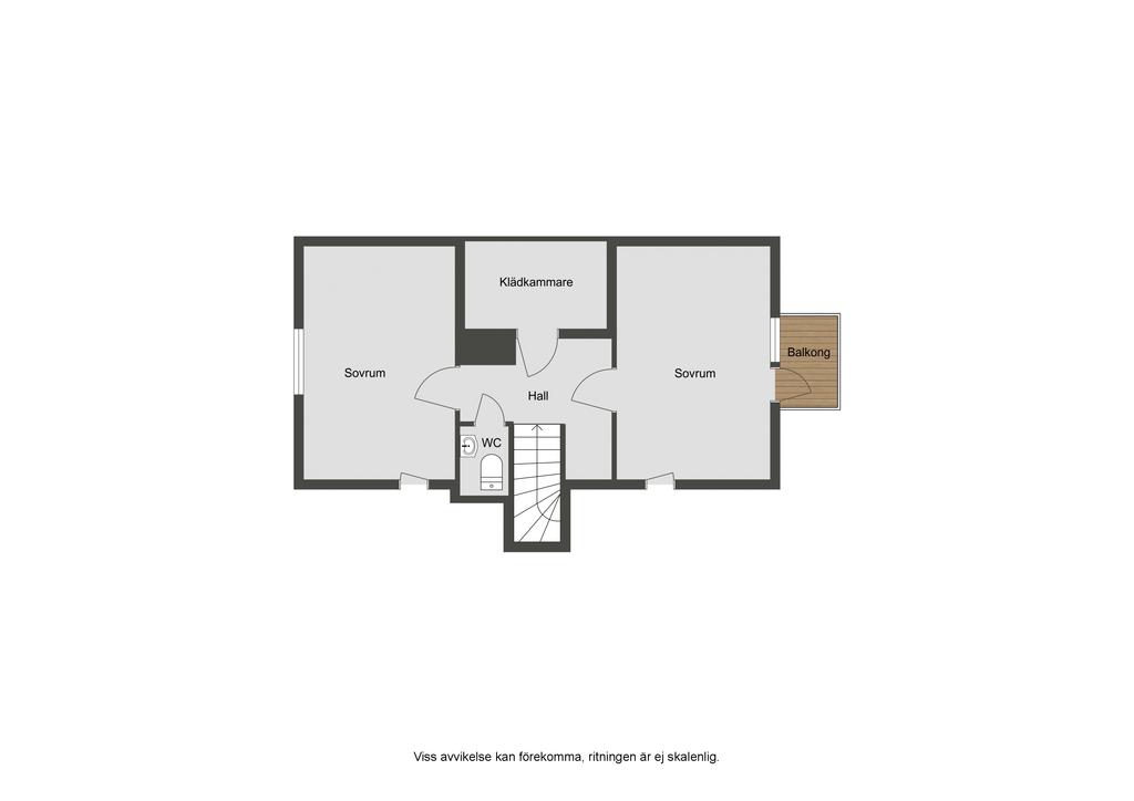 Planlösning övre plan