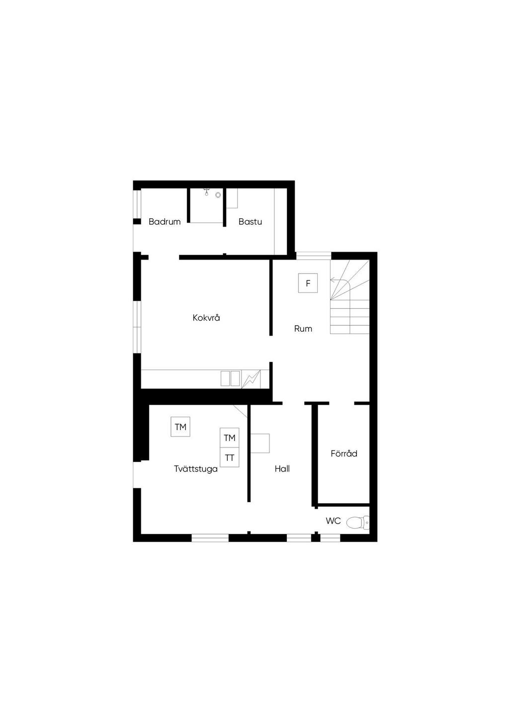 Bostadshus nr 9 - Källare