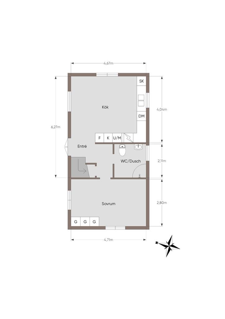 Hus 2 Entréplan