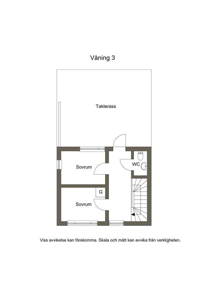 Planritning våning 3
