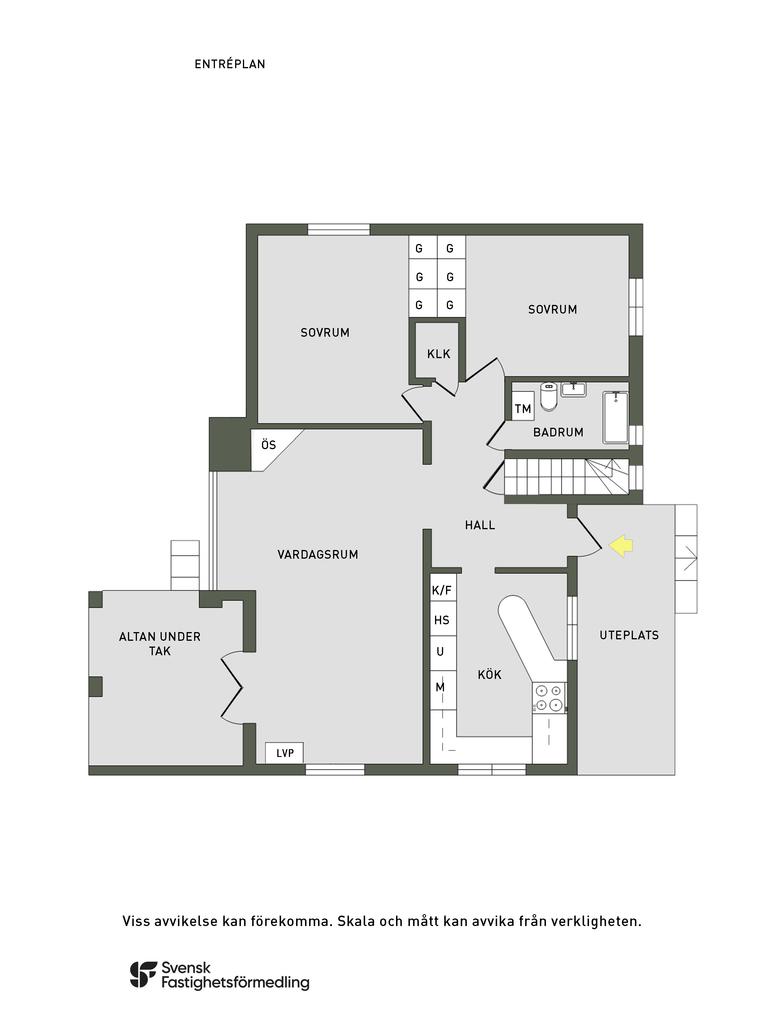 Planlösning - Entréplan