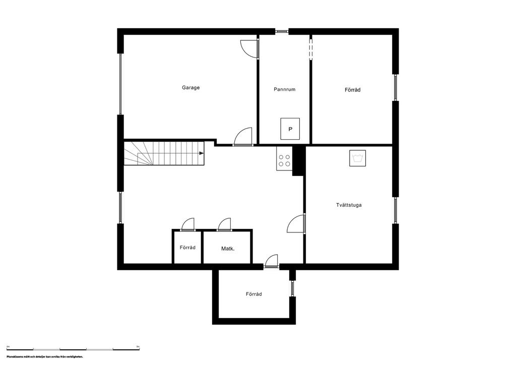 Planlösning källarplan