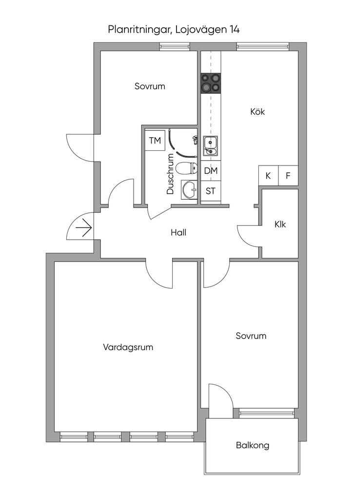 Planskiss 2D
