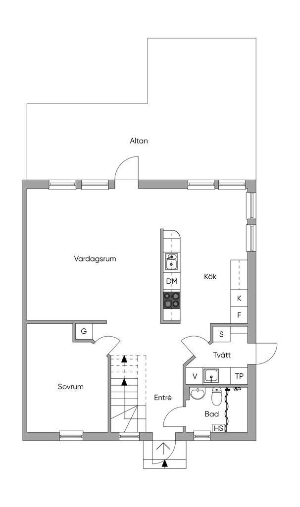 Planlösning Entréplan