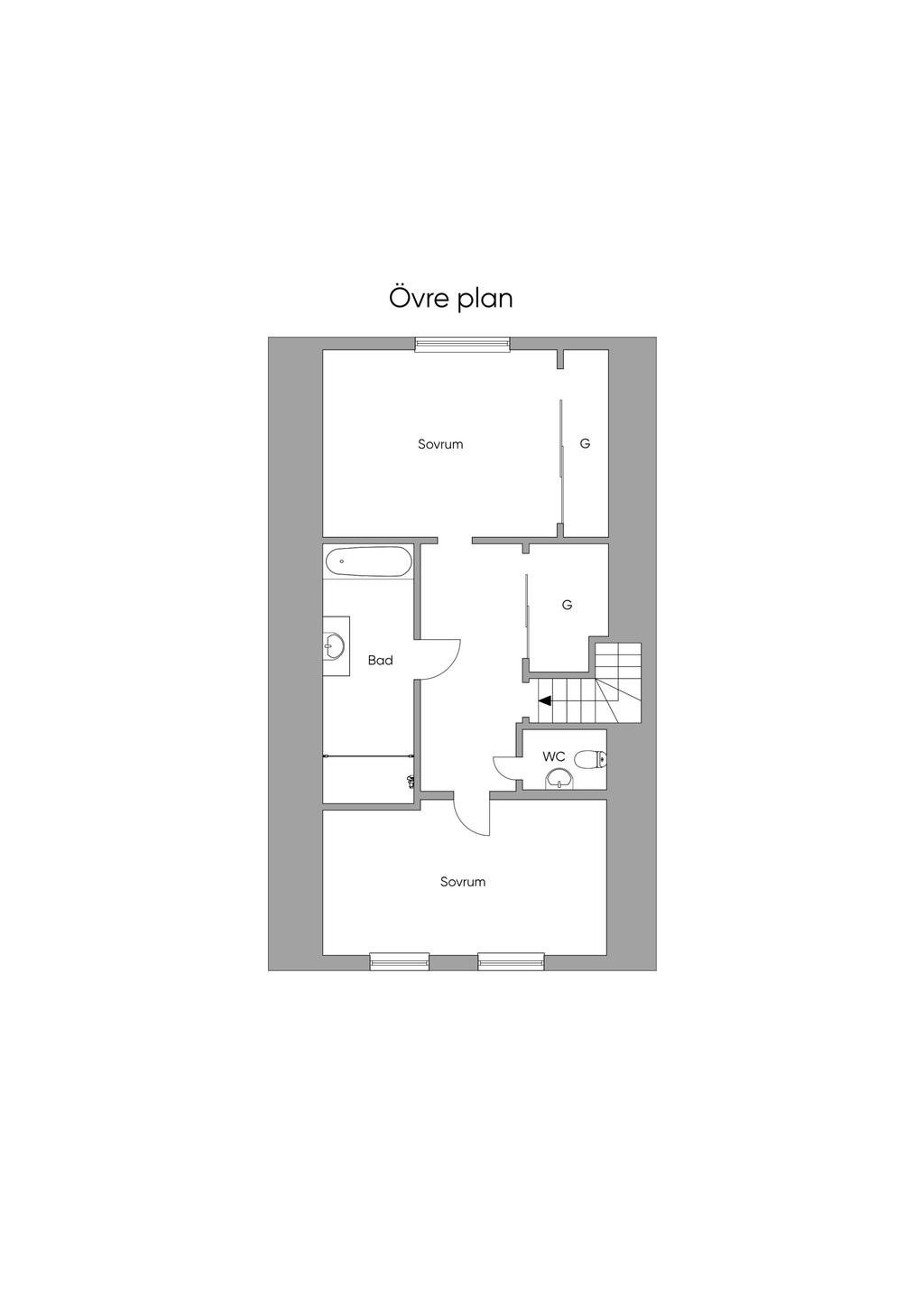 Övre plan