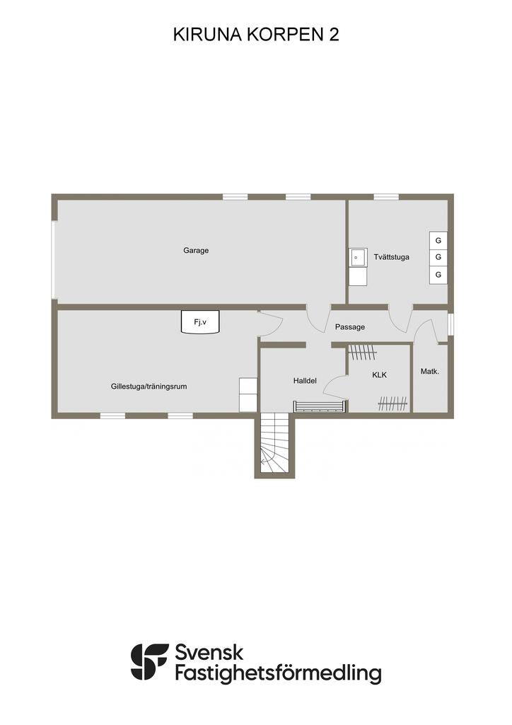 Planlösning källarplan