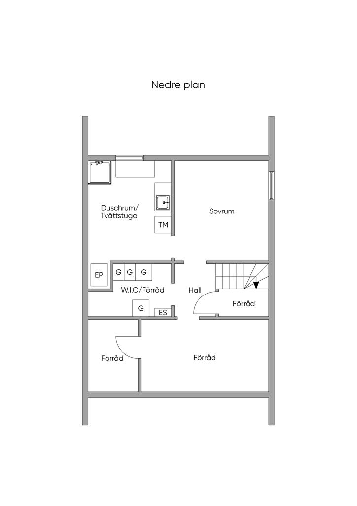 Planskiss 2D, Nedre Plan